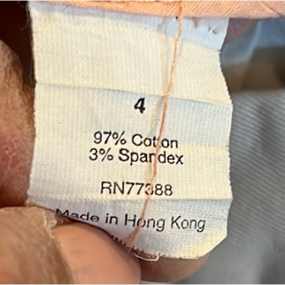 J.Crew City Fit beige  capri Pants size 4 - Picture 12 of 12